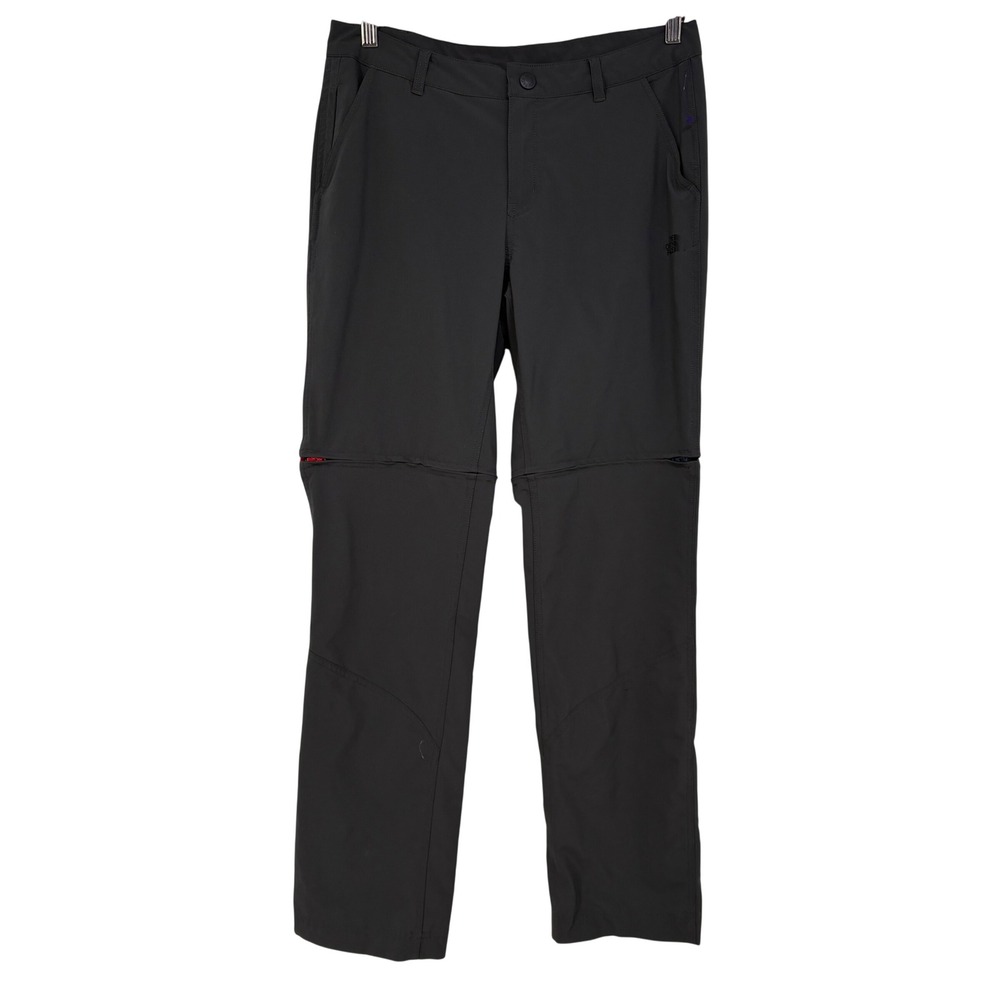 The North Face Womens Paramount Convertible Hiking Pants‎ Grey Size 8 3 Way